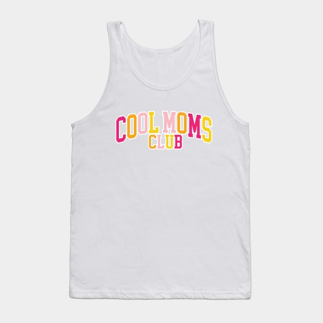 Cool Moms Club Tank Top by Taylor Thompson Art